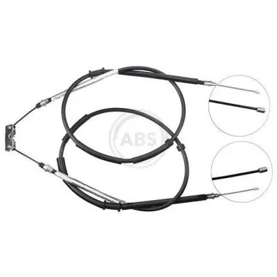 Garantía Incluida Cable de accionamiento, freno de estacionamiento A.B.S. K10025